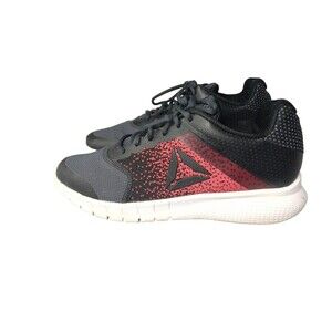 Reebok Instalite Run Shoes Mens Size 10 Black & Red BS8485